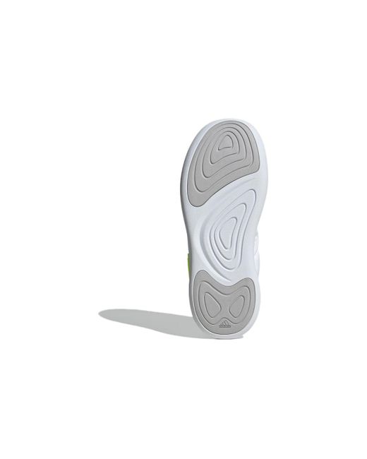 Adidas White Adipuff Lucid Lemon' for men