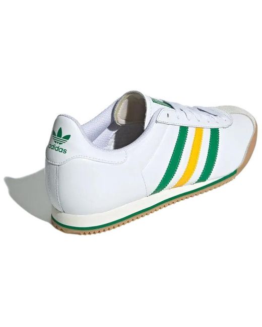 Adidas Blue Adidas 74 'White Yellow Green' for men