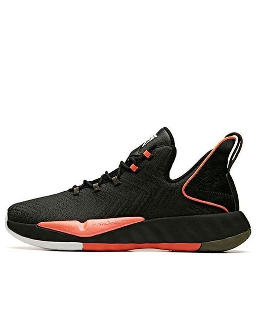 Anta Black Quick Battle 3 Low for men