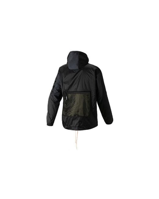 Adidas Black Originals Pt3 Hd Pf Jkt Athleisure Casual Sports Windproof Wear-Resistant Hooded Jacket for men