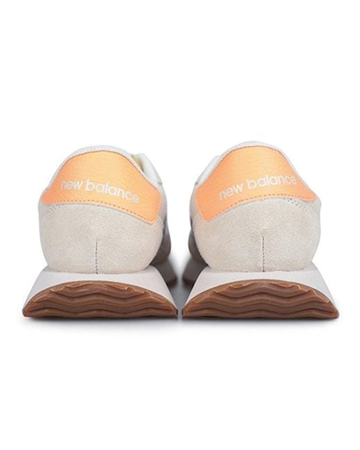 New Balance White (Wmns) 237 'Angora Light Mango'