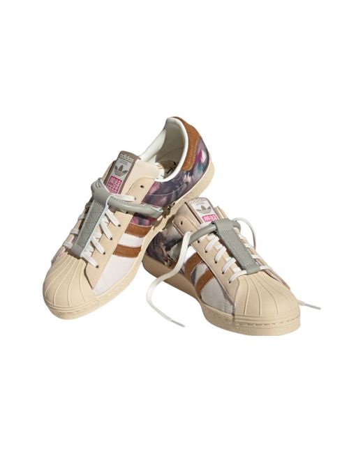Adidas Brown Originals Superstar 80S X Han Meilin for men