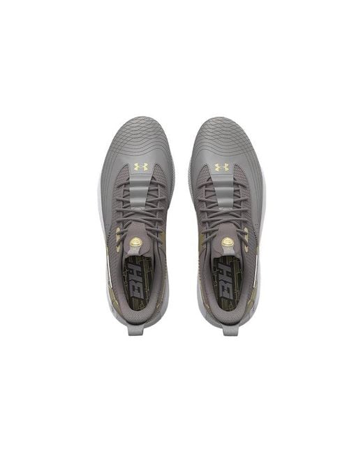 Under Armour Brown Harper 7 Low St Le 'Metallic Pewter Camo' for men