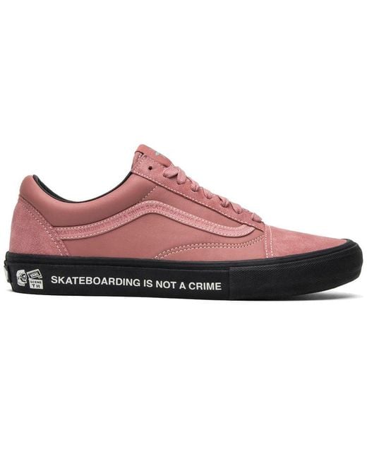 Vans Red Taka Hayashi X Santa Cruz X Old Skool Pro 'Arcad' for men