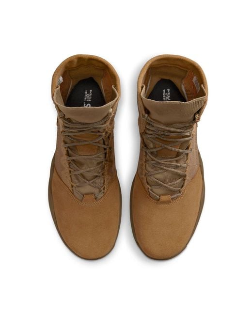 coyote tan nike boots
