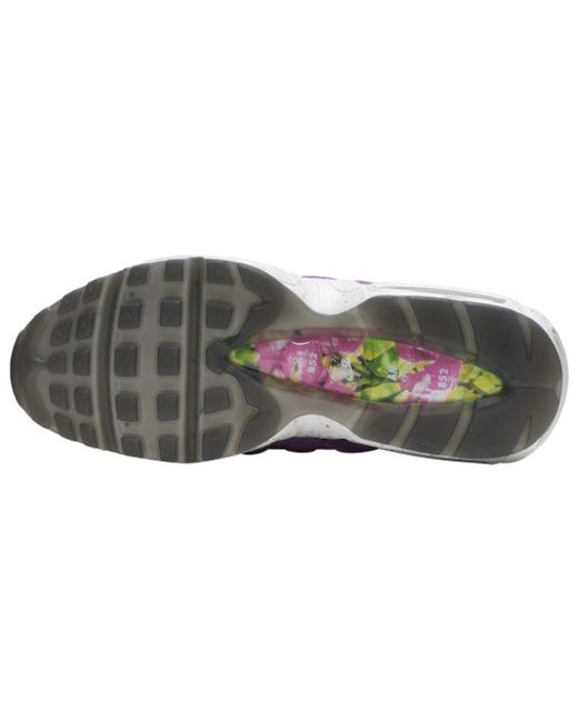 Nike Purple Air Max 95 Premium 'Flame Powder' for men