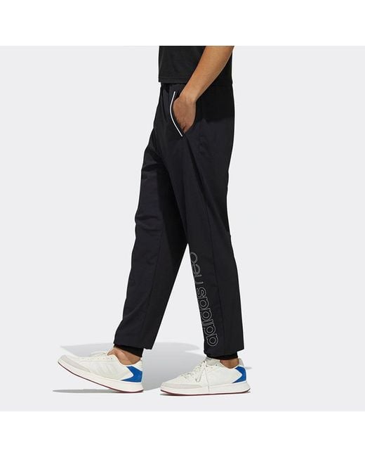 Adidas Black Neo Breathable Casual Sports Pants for men