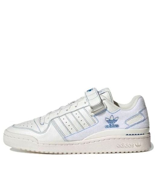 Adidas White Forum Low 'Off Bird' for men