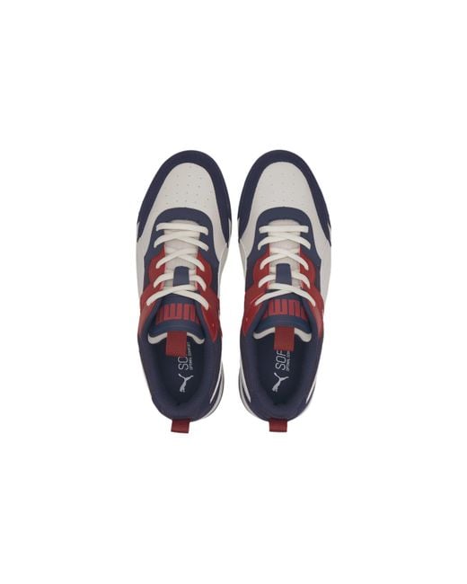 PUMA Blue Backcourt Trainers Burgundy' for men