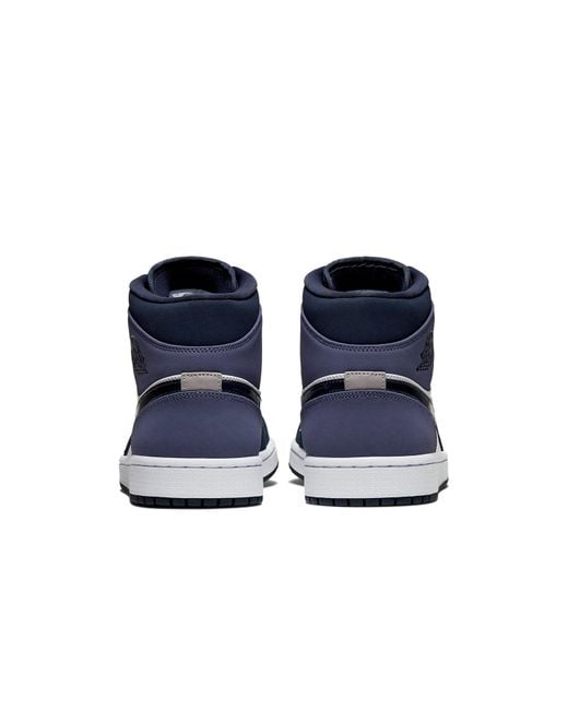Nike Blue 1 Mid 'Sanded' for men