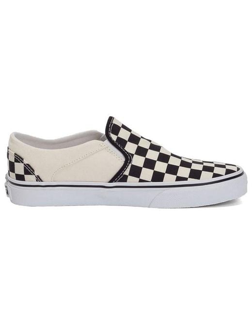 Vans White (Wmns) Asher 'Checkerboard'