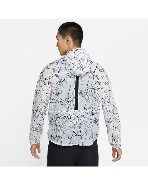 Nike Gray Run Division Pinnacle Running Jackets for men