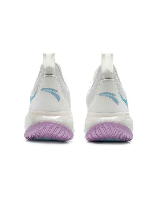 Anta Blue Basketball Shoes for men