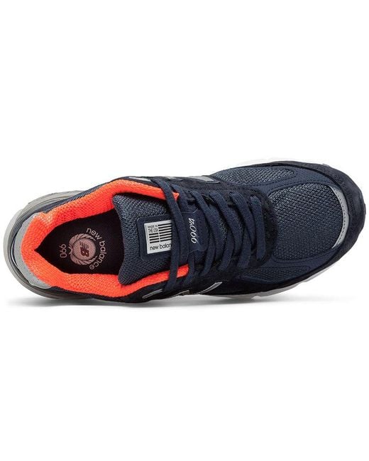 New Balance Blue (Wmns) 990V4 Made