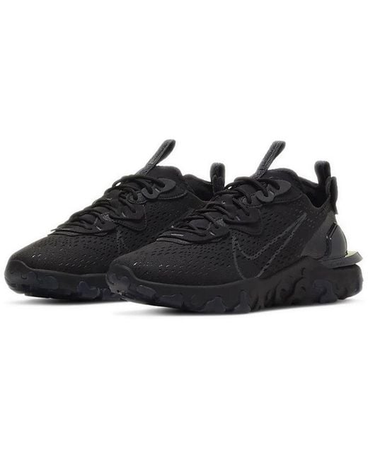 Nike Black React Vision 'Triple' for men