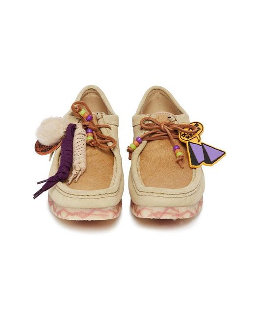 Clarks Natural (Wmns) X Aries Wallabee 'Maple Combination'