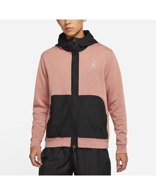 Nike Black Contrasting Colors Pocket Sports Jacket for men