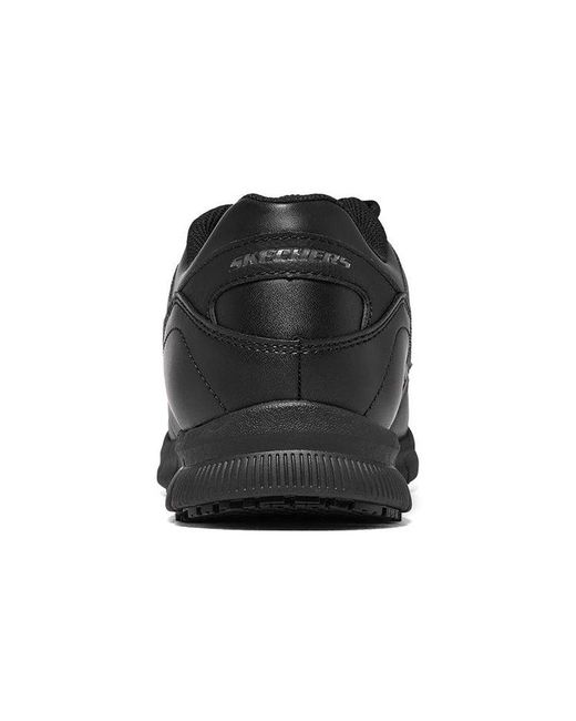 Skechers Black Work Nampa Slip Resistant Shoes for men