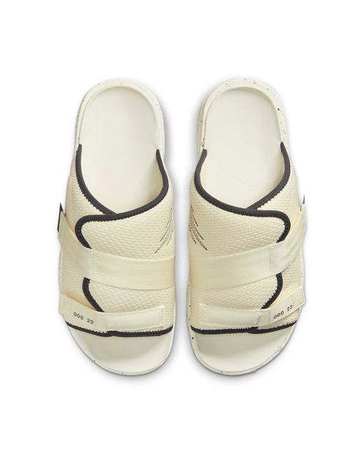 Nike Metallic Crater Slide 'Coconut Milk' for men