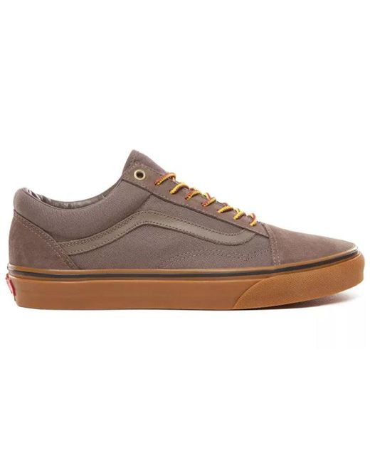 Vans Brown Gum Old Skool Gum for men
