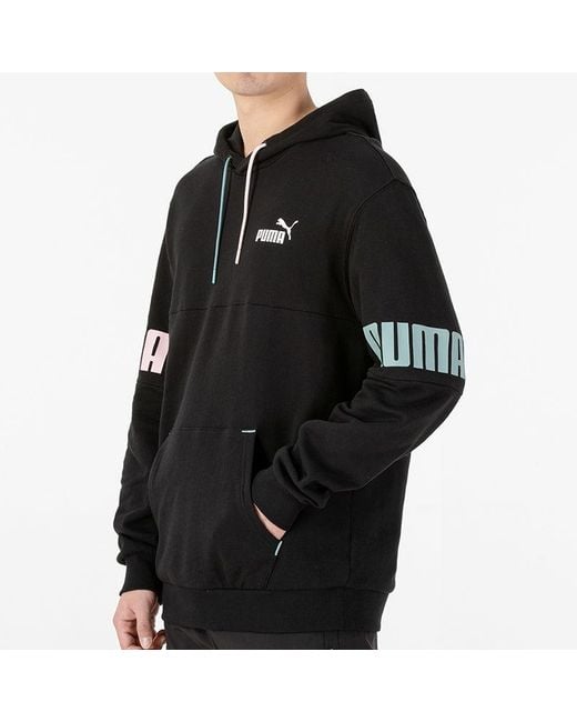 PUMA Blue Power Logo Printing Sports for men