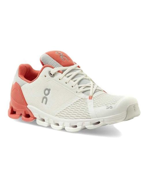 On Shoes White (Wmns) Cloudflyer Coral'