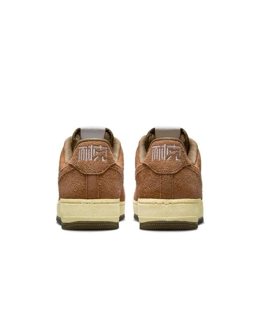 Nike Brown Air Force 1 Low 'Nai-Ke for men