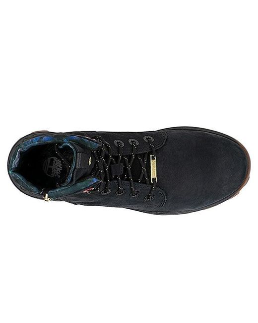 Timberland Black Brooklyn Side Zip Boots Nubuck' for men