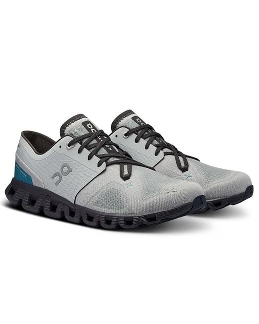 On Shoes Gray Cloud X 3 'Glacier Iron' for men