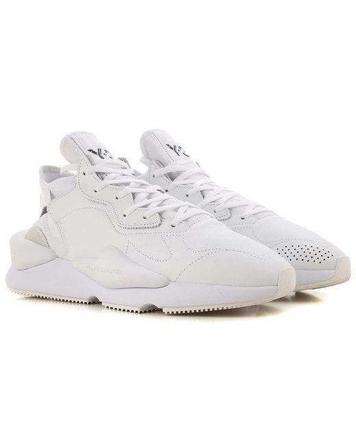 Adidas White Y-3 Kaiwa for men