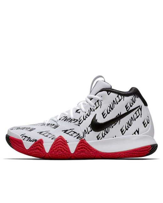 Nike Kyrie 4 'bhm' in Red for Men | Lyst