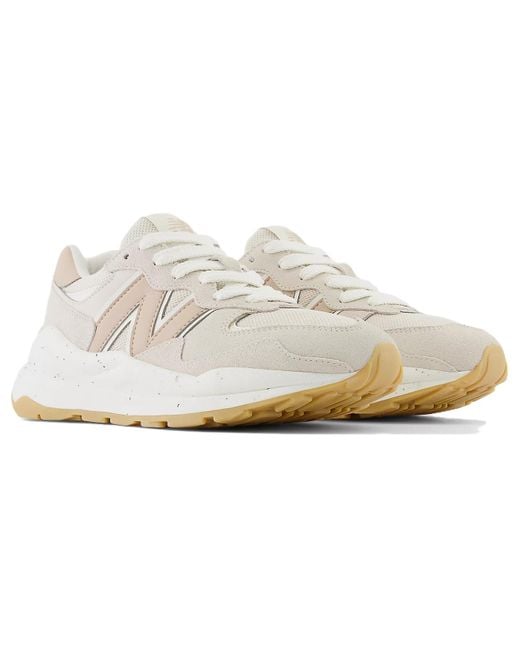 New Balance White (Wmns) 57/40 'Timberwolf'