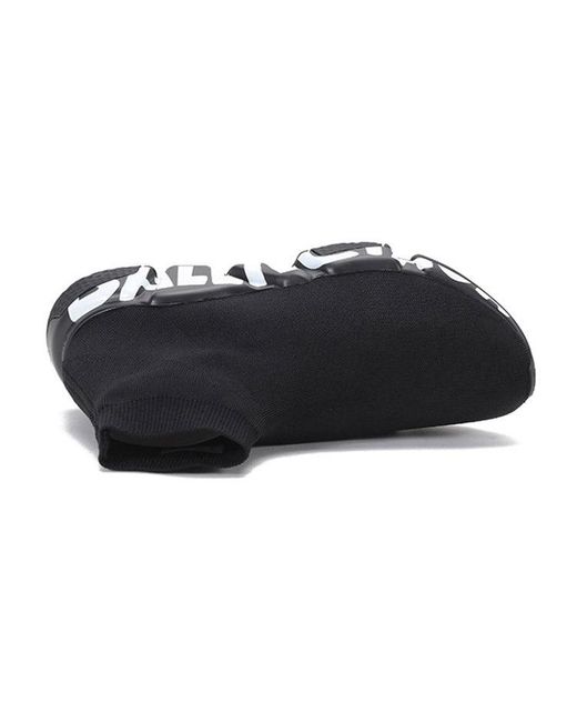 Balenciaga Black Speed Trainer 'Graffiti for men