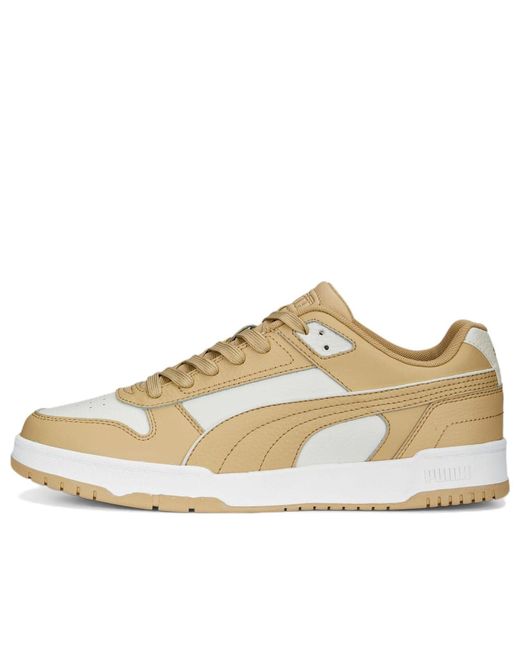 PUMA White Rbd Game Low for men