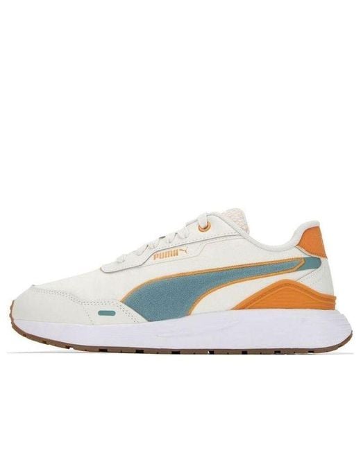 PUMA White Runtamed Plus Retro Prep for men
