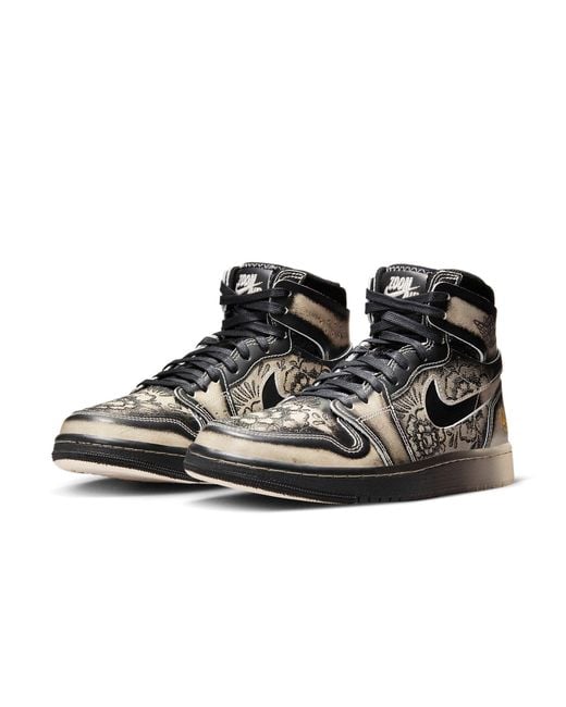 Nike Black 1 High Zoom Air Cmft 2 'Da De Muertos' for men