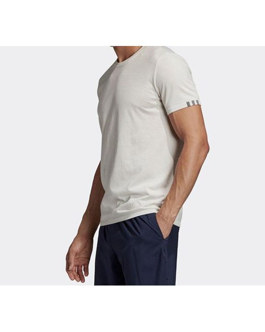 Adidas Gray Reflective Sports Short Sleeve for men
