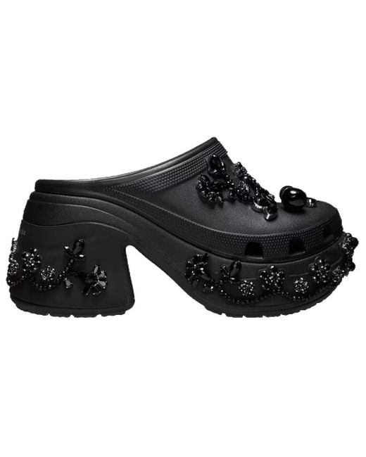 CROCSTM Black X Simone Rocha Siren Clog for men