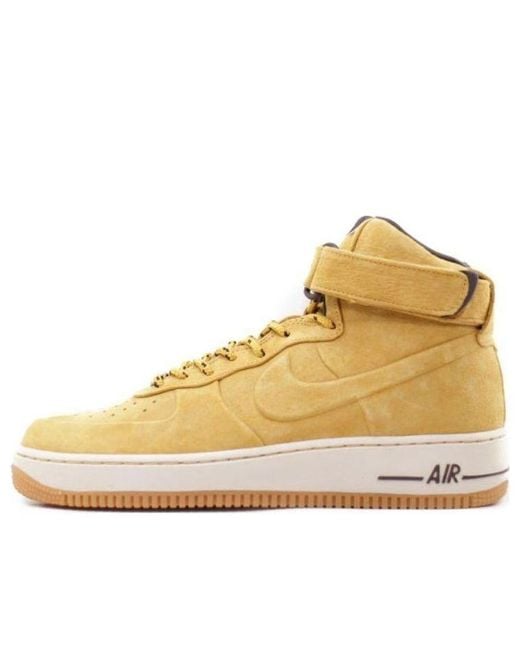 Nike Natural Air Force 1 High Prm Qs 'Haystack' for men