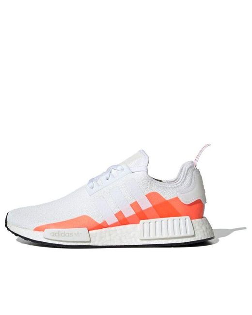 Adidas White Nmd_R1 Solar' for men