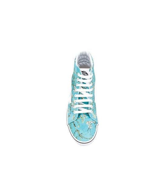 Vans Blue Vincent Van Gogh X Sk8-Hi 'Almond Blossom' for men