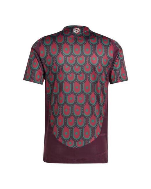 Adidas Red Mexico 24 Home Authentic Soccer Jersey Asia Sizing 'Multi-Color' for men