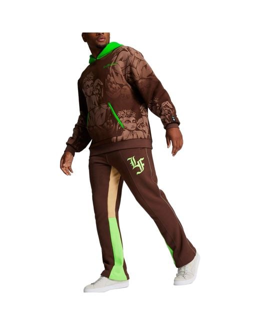 PUMA Brown Track Pants for men