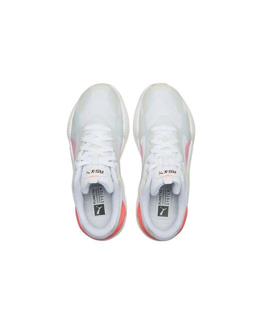 PUMA White (Wmns) Rs-X3 Plas_Tech 'Rosewater'