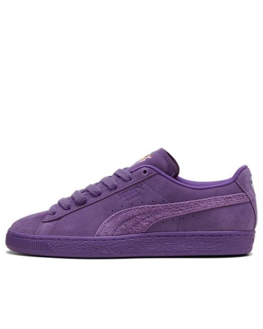 PUMA Purple Suede 'Love Marathon' for men
