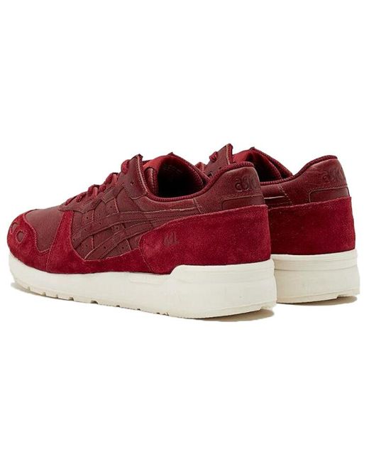 Asics Red Gel Lyte 'Burgundy' for men