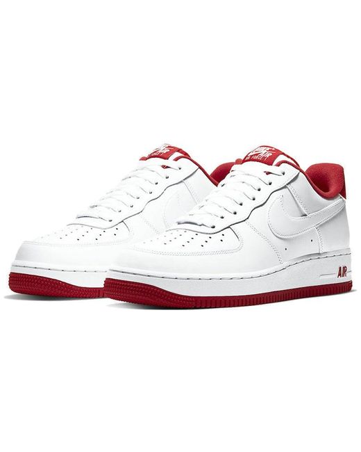 Nike White Air Force 1 Low 'University' for men