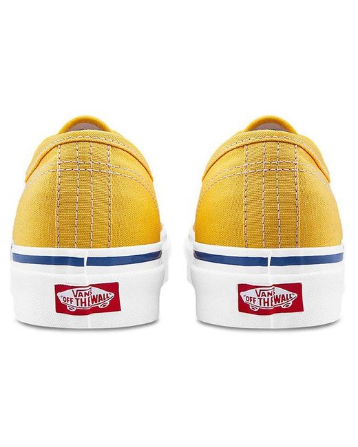Vans Yellow Authentic 44 for men