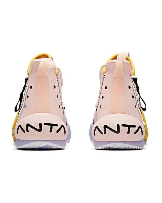 Anta Pink (Wmns) X Dragon Ball Super Basketball Shoes 'Buu'