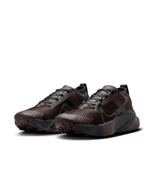 Nike Black Zoomx Zegama Trail Shoes for men
